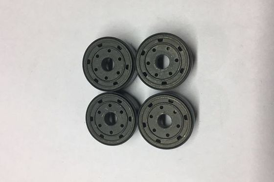 25mm Ptfe versahen Stoßdämpfer-Kolben-Schwarz-Farbe 2,15 G/Cm3 Hrb70 - 90 mit einem Band