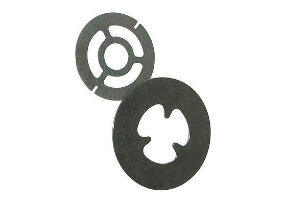 Temperaturbeständigkeit von minus 40 Grad Celsius bis 150 Grad Celsius Ventilscheiben, hergestellt im Stanzverfahren für Stoßdämpferanwendungen im Auto