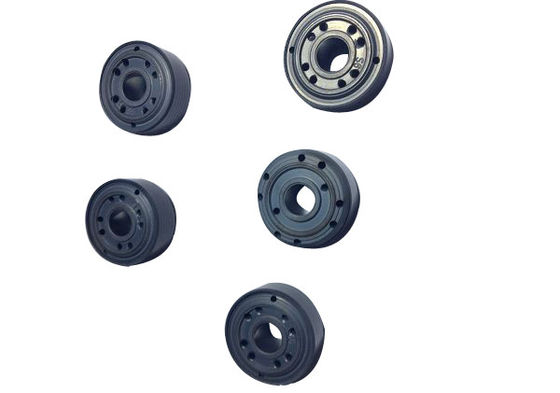 Gefüllter PTFE-Streifenbildungs-Schock-Kolben neigte flüssige Löcher 32mm für Auto Front Shock